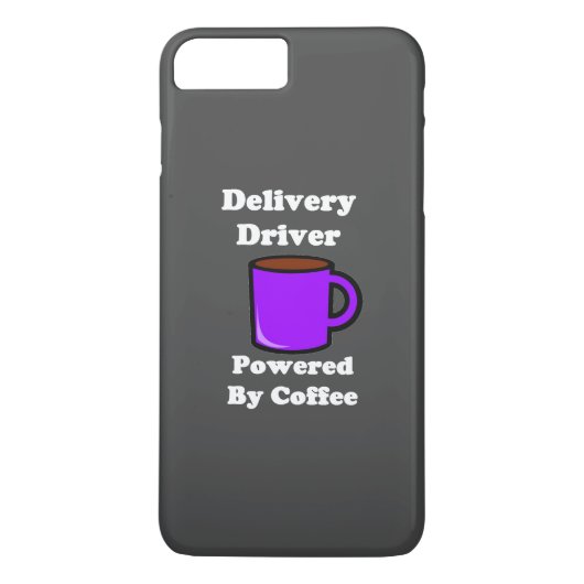 "宅配ドライバー" コーヒーで動く Case-Mate iPhoneケース (裏面)
