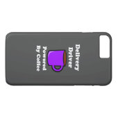 "宅配ドライバー" コーヒーで動く Case-Mate iPhoneケース (裏面(横))