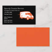 宅配便および宅配便名刺 名刺 (正面/裏面)