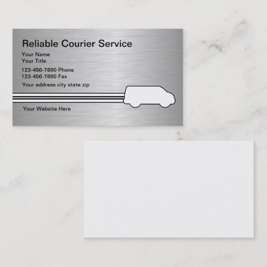 宅配便の名刺 名刺 (正面/裏面)