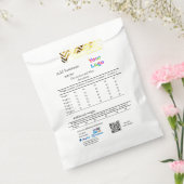 宅配便の配送会社の詳細は価格の重さを追加 フェイバーバッグ (封をした状態)