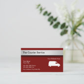 宅配便サービス 名刺 (スタンド正面)
