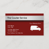 宅配便パッケージ配信サービス 名刺 (正面)