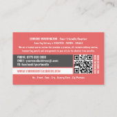 宅配便ロゴ、宅配便サービス 名刺 (裏面)