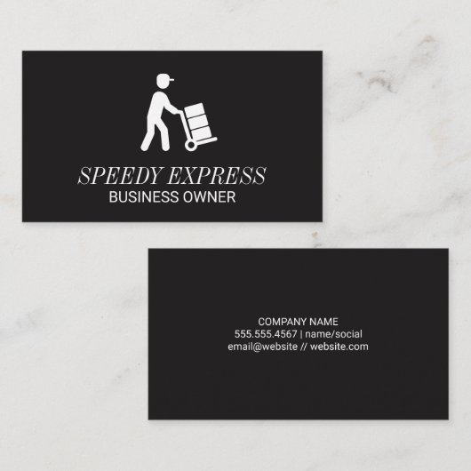 宅配便 名刺 (正面/裏面)