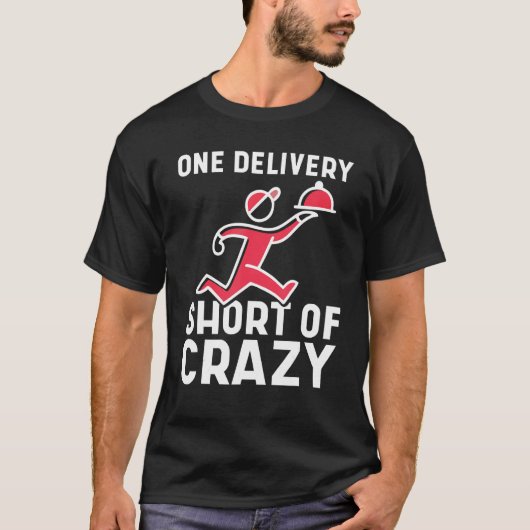 宅配便wの配給用ドライバーの衣装 tシャツ (正面)
