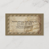 宅配表現便サービスヴィンテージカード 名刺 (裏面)