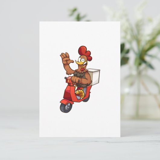 宅配鶏 招待状 (スタンド正面)