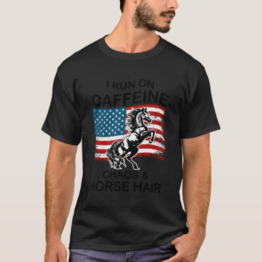 宇佐旗おもしろいプライド競馬誇りを持った愛好家が所有 Tシャツ (正面)