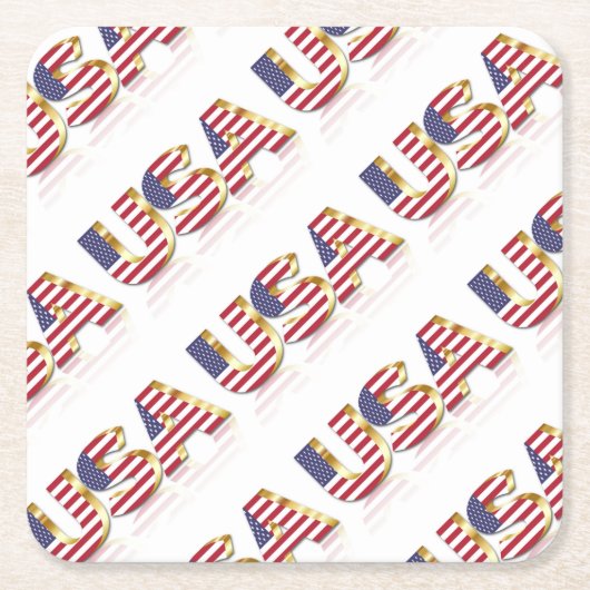 宇佐 スクエアペーパーコースター (正面)