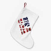 宇佐 スモールクリスマスストッキング (正面 (吊り時))