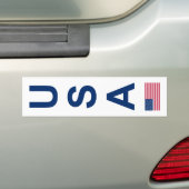 宇佐 バンパーステッカー (車上)