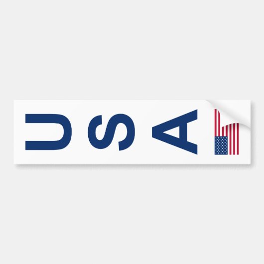 宇佐 バンパーステッカー (正面)