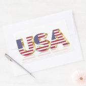 宇佐 長方形シール (封筒)