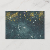 宇宙おむつラッフルカード |宇宙のベビーシャワー エンクロージャーカード (裏面)