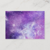 宇宙おむつラッフルカード |宇宙のベビーシャワー エンクロージャーカード (裏面)