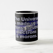 宇宙おもしろいがマグカップ マグカップ (中央)
