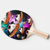 宇宙おもしろいモルモット 卓球ラケット (横)