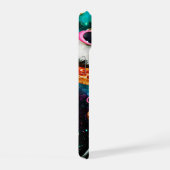 宇宙おもしろいモルモット iPhone 15ケース (右側面)