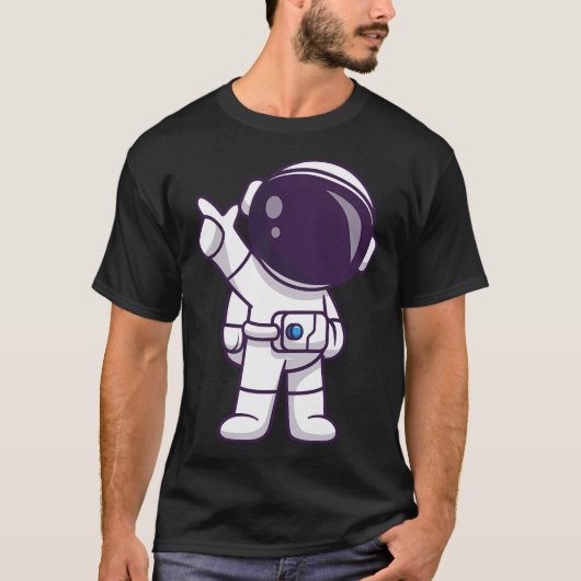 宇宙おもしろい士 Tシャツ (正面)