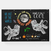 宇宙おもしろい数理科学ギーク宇宙飛行士 ゲストブック (裏面)