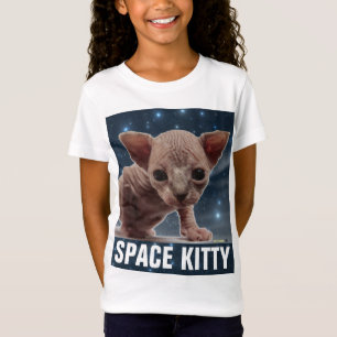 宇宙おもしろいCAT Tシャツ