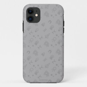 宇宙および科学の落書き iPhone 11 ケース