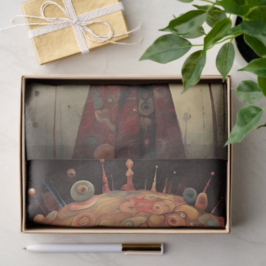 宇宙お洒落フローラファンタジーの分離 薄葉紙 (ギフト)