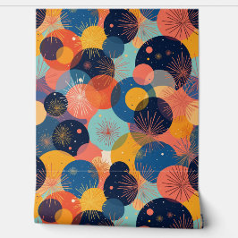 宇宙お祝い抽象芸術花火パターン 壁紙