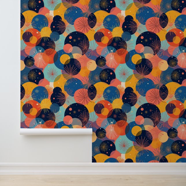 宇宙お祝い抽象芸術花火パターン 壁紙 (アプリケーション)