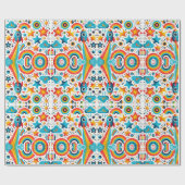 「宇宙お祝い」包装紙 ラッピングペーパー (フラット)