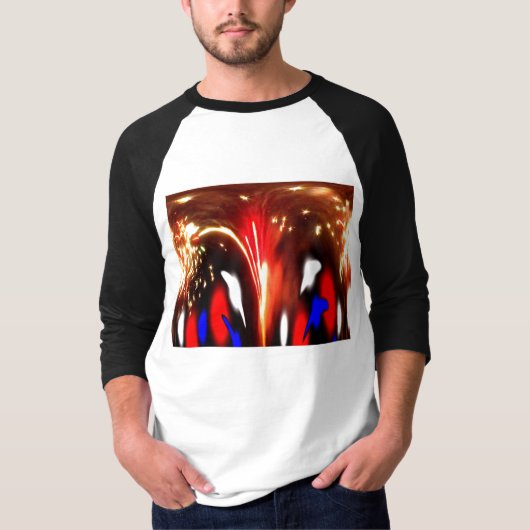 宇宙お祝い Tシャツ (正面)