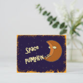 宇宙かぼちゃ ポストカード (スタンド正面)