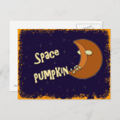 宇宙かぼちゃ ポストカード (正面/裏面)