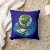 宇宙からのカフェインの箱 クッション (ブランケット)