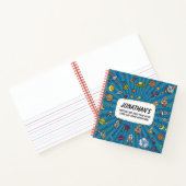 宇宙からのスケッチと物語 ノートブック (内部)