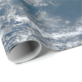 宇宙からの地球の惑星の写真 ラッピングペーパー (ロールコーナー)