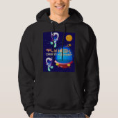 宇宙からの引用 パーカ (正面)