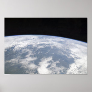 宇宙からの惑星の地球の眺め ポスター