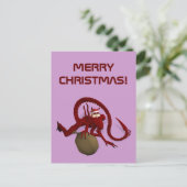 宇宙からサンタクロース シーズンポストカード (スタンド正面)