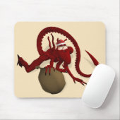 宇宙からサンタクロース マウスパッド (マウス)