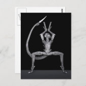 宇宙からバレエダンサー ポストカード (正面/裏面)