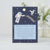 宇宙からブックカードを持参2 出欠カード (スタンド正面)