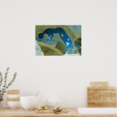 宇宙から作られた女性/ポスター ポスター (キッチン)