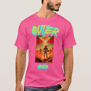 宇宙から侵入するエイリアンUfo Tシャツ