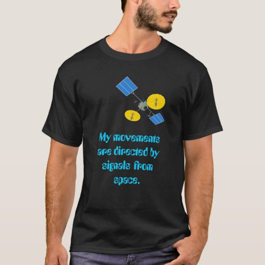 宇宙から指示される Tシャツ (正面)