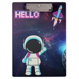 「宇宙から挨拶」 クリップボード