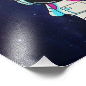 「宇宙から挨拶」 フォトプリント            (角)