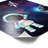 「宇宙から挨拶」 フォトプリント            (角)