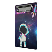 「宇宙から挨拶」 ミニクリップボード (アングル2)